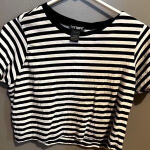Striped Crop Top